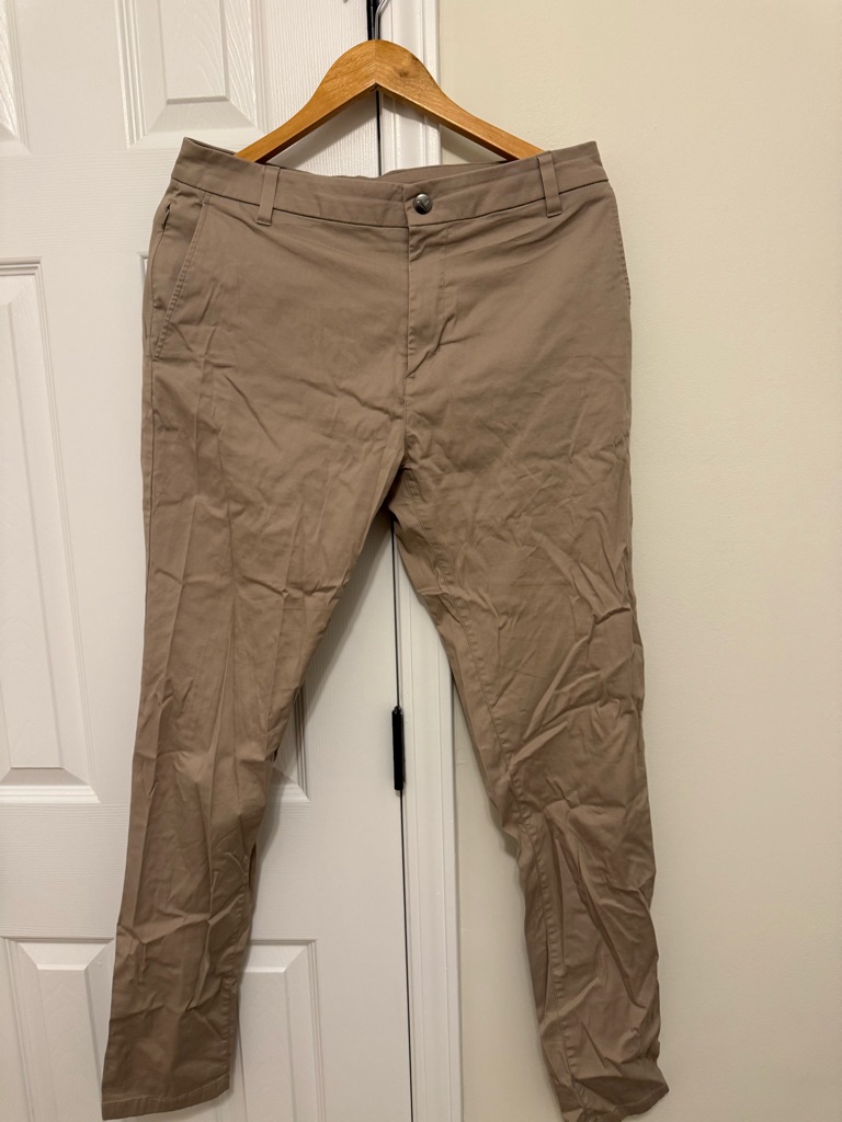Birddogs Slim Khaki Chinos In Taupe